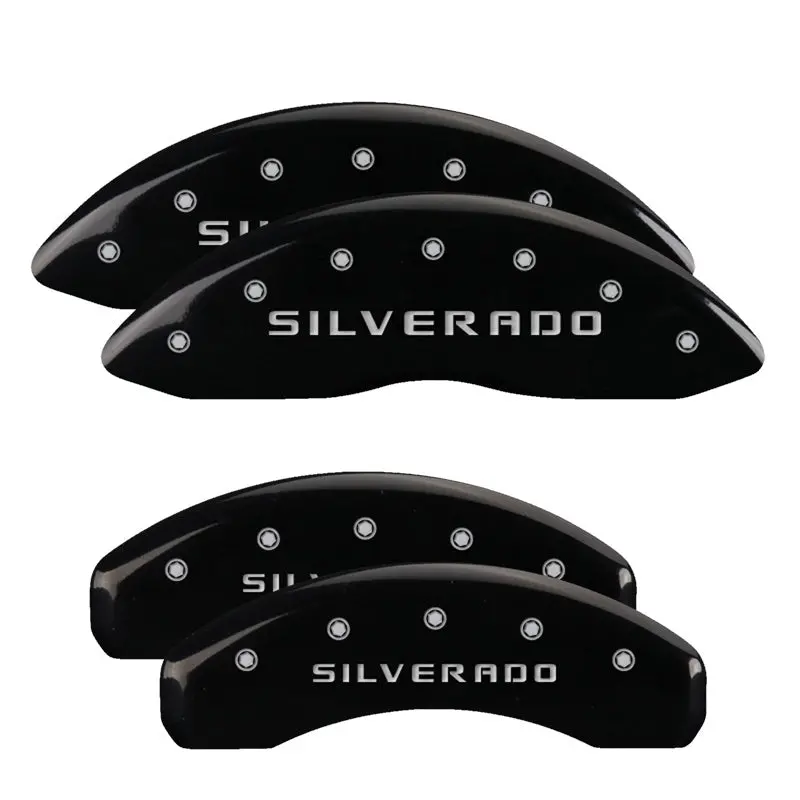 Mgp 4-Piston Brake Caliper Covers – Engraved Front And Rear, Dodge Yellow Finish With Black Accents, No Stripes 2