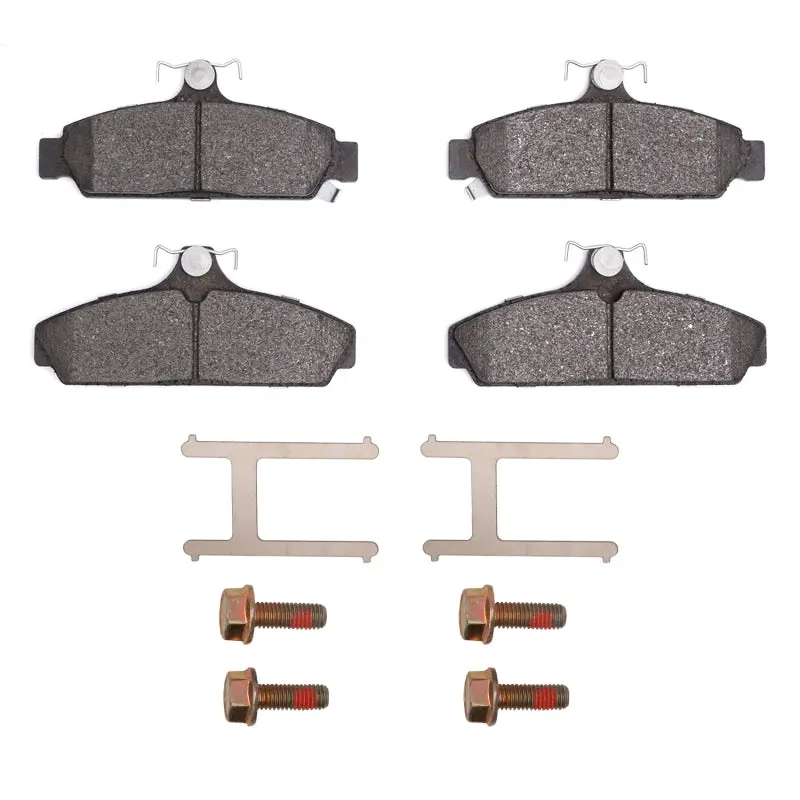 R1 Front Brake Pad & Hardware Kit For 1984–1987 Chevrolet Corvette — Oe-Style Optimum Pads 1
