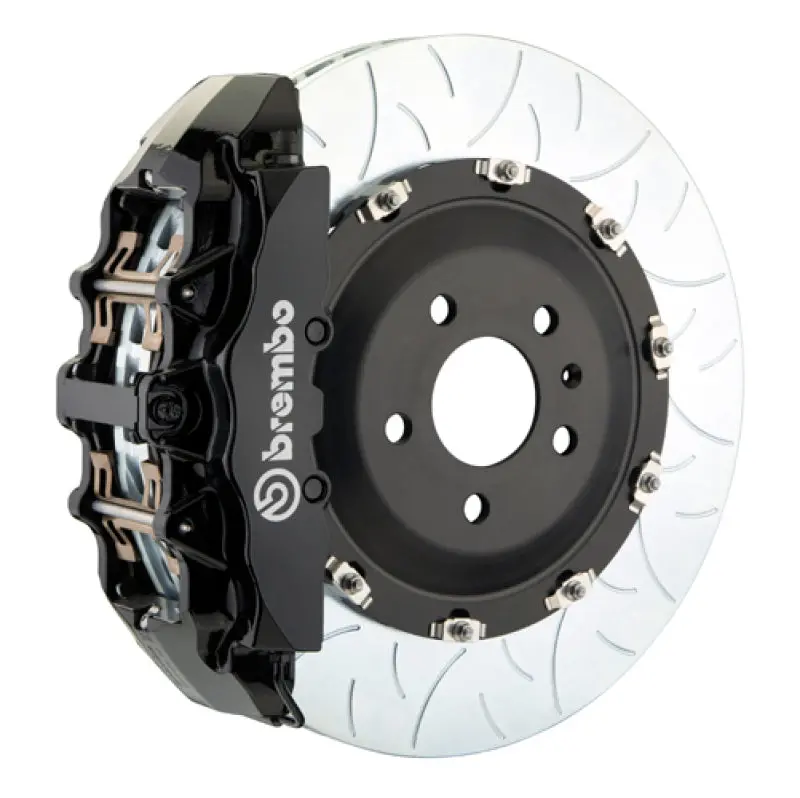 Brembo Gt Big Brake Kit Front Calipers For 2015–2020 Ford F-150 (2Wd/4Wd, Excluding Raptor) – 6-Piston Cast, Two-Piece 380X34Mm Rotors, Slotted Design 1