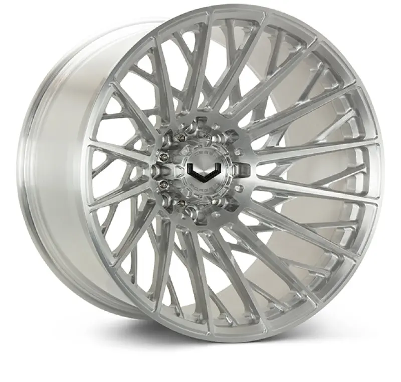 Vossen Vfx-02T Ultra-Deep Concave Wheel – 24X12, 8X170, +44Mm Offset, 125.1Mm Centerbore, Brushed Gloss Clear Finish 1