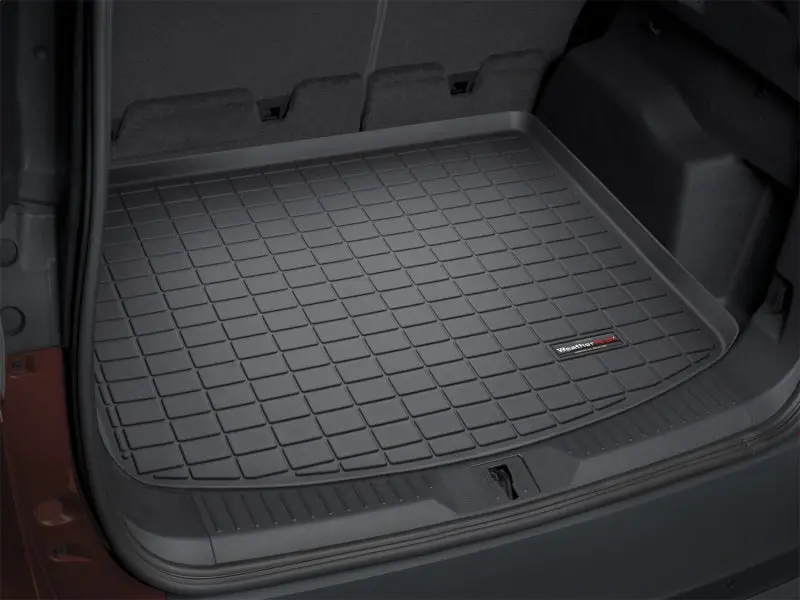 Weathertech Custom Cargo Liners For 1998–2001 Audi A4 Avant 1.8T – Black Thermoplastic Design 1