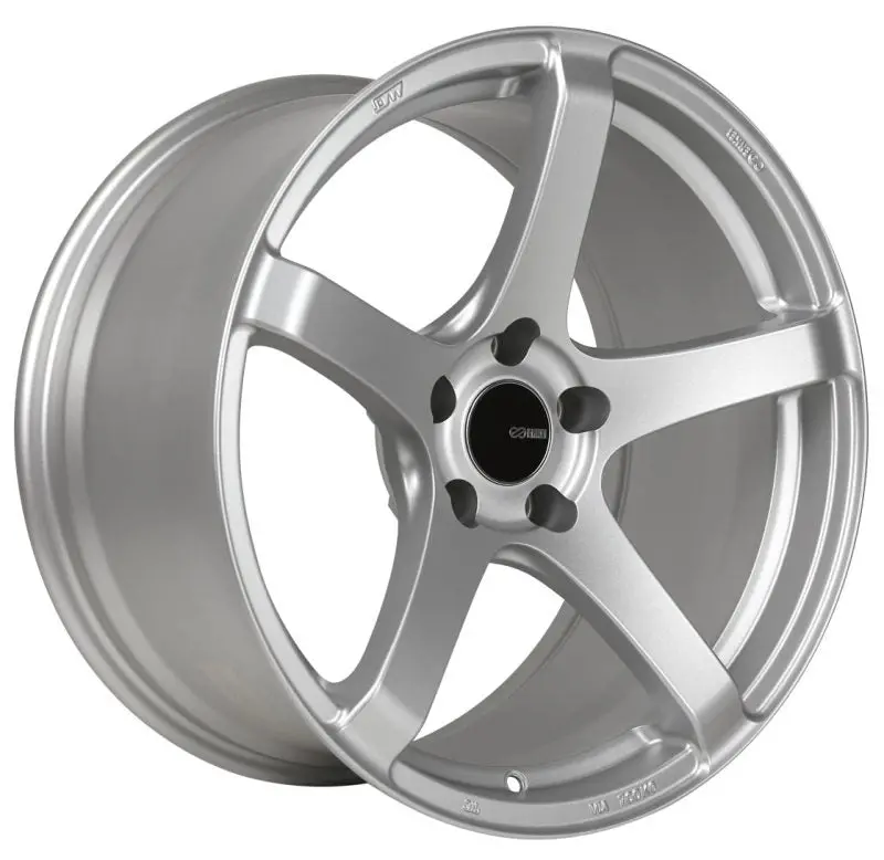 Enkei Kojin Matte Silver Wheel – 18X8", 5X114.3, 45Mm Offset, 72.6Mm Center Bore 1
