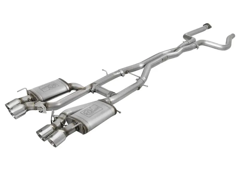 Afe Machforce Xp Dual-Mode Cat-Back Exhaust System For 2016–2017 Cadillac Ats-V 3.6L V6 1