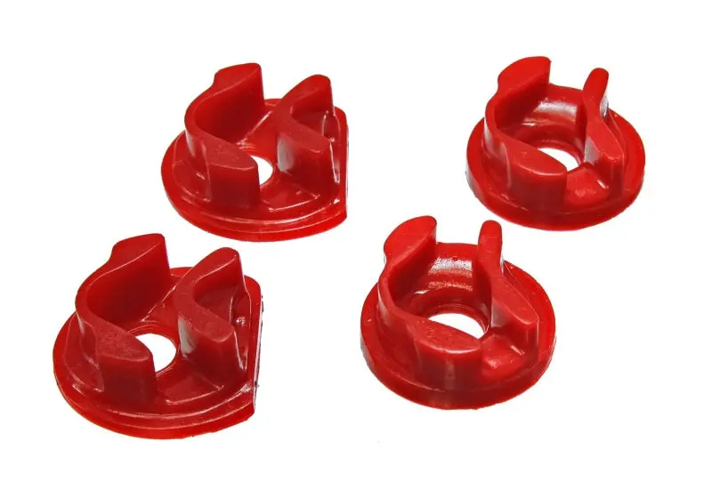 Energy Suspension Red Motor Mount Inserts For 2001–2005 Honda Civic & Crx — Manual Transmission Compatible 1