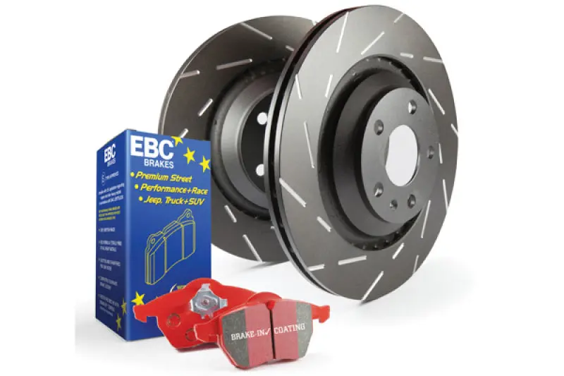 Ebc Redstuff Brake Pads And Usr Rotors Performance Kit 1