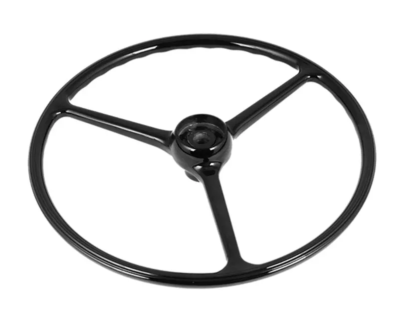 Omix-Ada Classic Black Steering Wheel For 1964–1975 Jeep Cj Series 1
