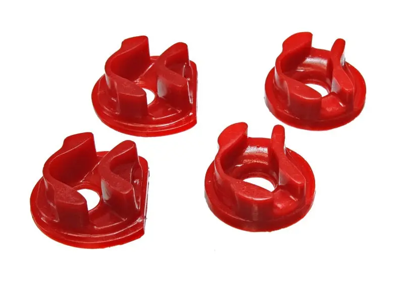 Energy Suspension Red Motor Mount Inserts For 2001–2005 Honda Civic & Crx — Manual Transmission Compatible 2