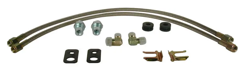 Wilwood Flexline Brake Hose Kit For 1999–2003 Subaru Wrx With Sl6 Front Calipers 1