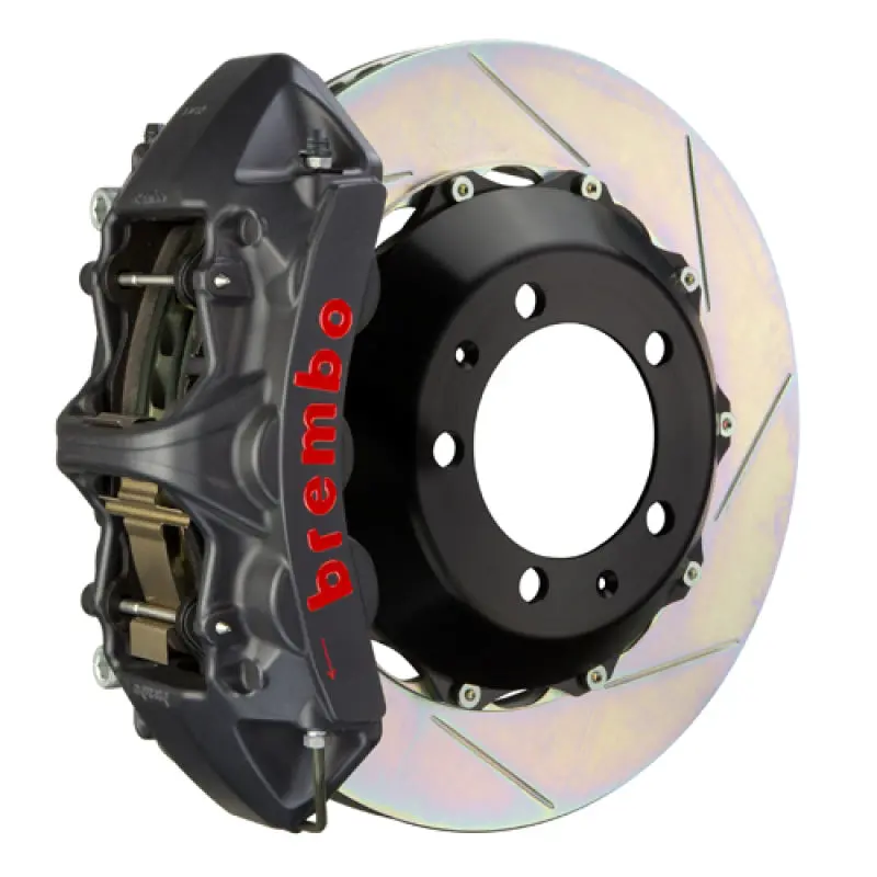 Brembo Gt Street Rear Big Brake Kit For Audi R8 (2008–2016) – 380X32Mm Slotted Rotors, 6-Piston Calipers 1