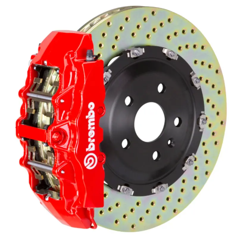 Brembo Gt Big Brake Kit For 2021+ Ford F-150 (Non-Raptor) – 6-Piston Front Calipers, 380X34Mm Drilled Rotors 1