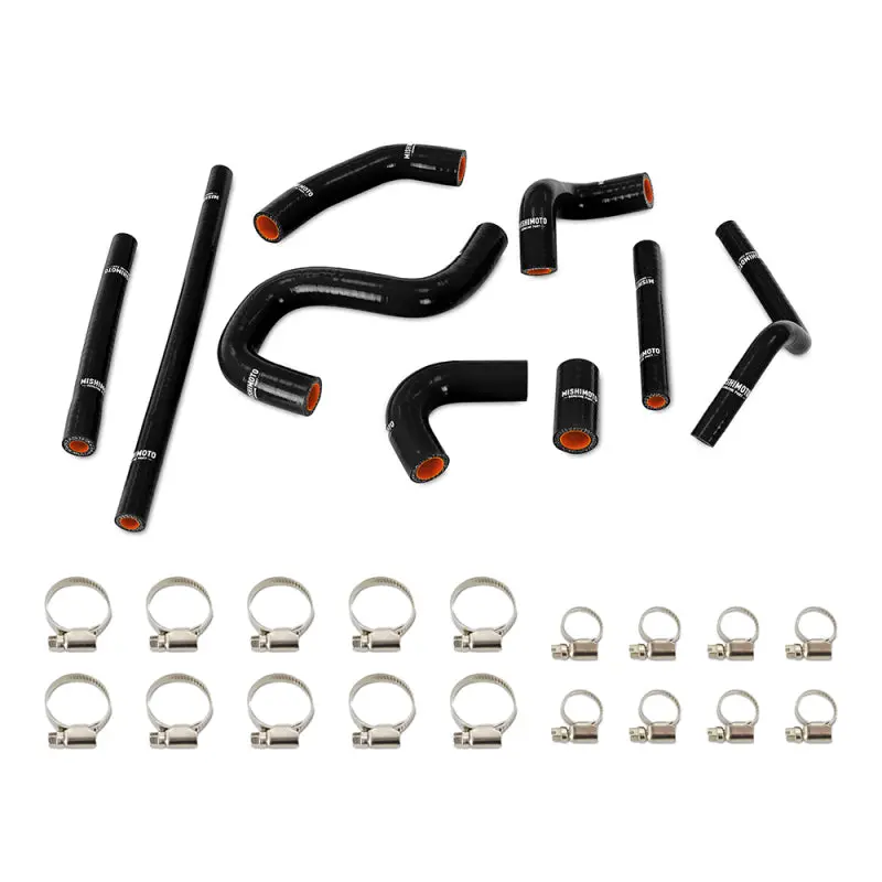 Mishimoto Black Silicone Heater Hose Kit For 1996–2002 Toyota 4Runner 3.4L V6 (Includes Rear Heater Lines) 1