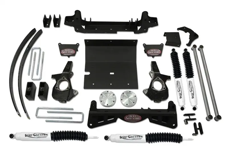 Tuff Country 6-Inch Lift Kit For 1999–2005 Chevy Silverado 1500 4×4 – Includes Sx8000 Shocks & Subframe Brackets 1