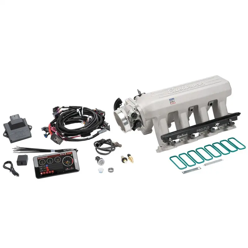 Edelbrock Pro Flo 4 Xt Sequential Fuel Injection System For Ls Gen Iii/Iv Engines — Cathedral Port, Up To 550 Hp, 35 Lb/Hr Injectors 1
