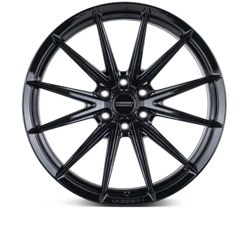 Vossen Hfx-2 Gloss Black Forged Wheel — 17X9", 6X135Mm, Et0, Super Deep Dish, 87.1Mm Centerbore 1