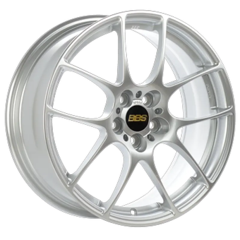 Bbs Rf 18X8 5X112 Et45 Pfs Diamond Silver Wheel -82Mm Pfs/Clip Req 1