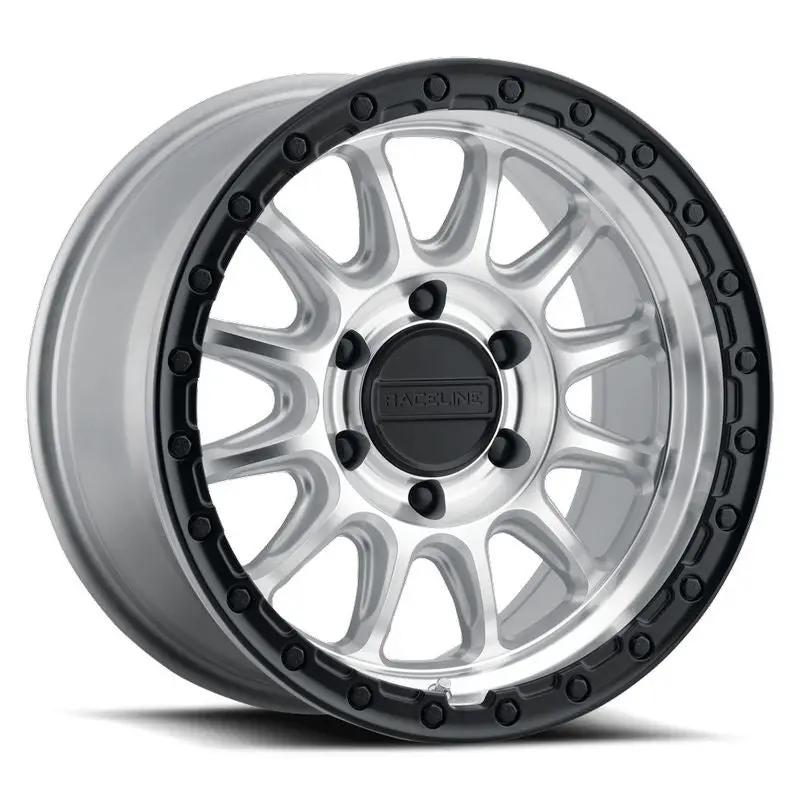 Raceline Alpha 17X8.5 Matte Machined Wheel With Black Ring – 6X139.7, 0Mm Offset, 106.1Mm Bore 1