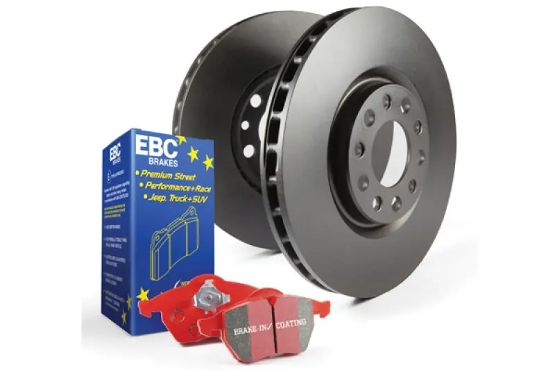 Ebc Redstuff Street Performance Brake Kit — Front Pads & Rk Series Rotors 1