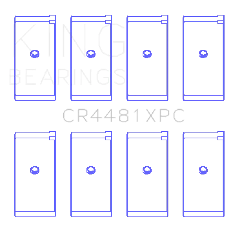King Pmaxkote Rod Bearing Set – Std Size For Mitsubishi 4G63 & 4G64 Dsm Engines 2