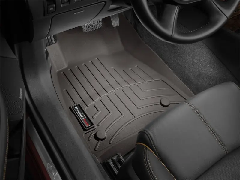 Weathertech Cocoa Rear Floorliner For 2014–2015 Chevrolet Silverado 1