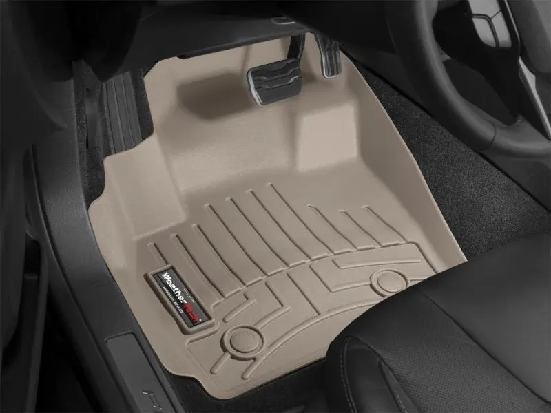 Wt Floorliner Custom-Fit Front Floor Mat – Tan 1