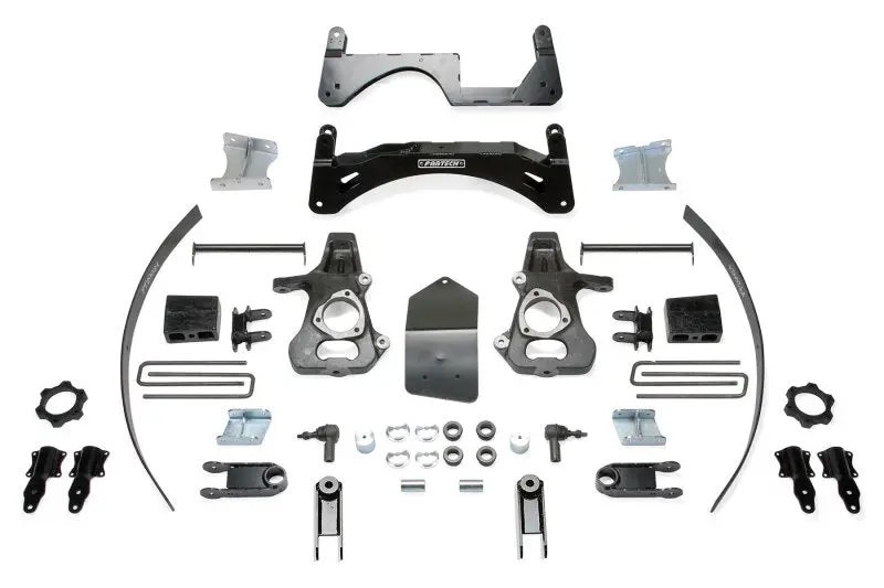 Fabtech 6-Inch Lift System With Forged Steel Upper Control Arms For 2014–2018 Gm K1500 Pickup – Denali Trim, Includes Magneride Compatibility 1