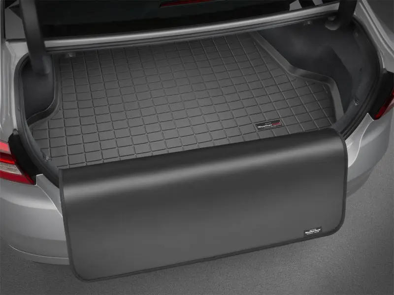 Weathertech Cargo Liner With Rear Bumper Protector For 2007–2013 Cadillac Escalade Esv – Tan 1