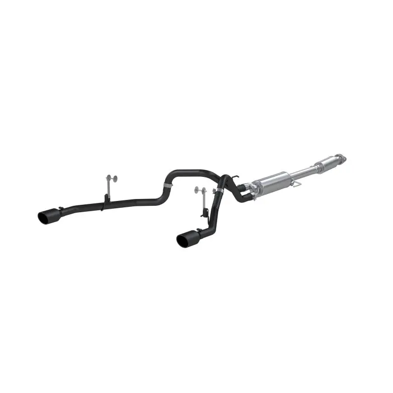 Mbrp Cat-Back Exhaust For 2021+ Ford F-150 – Compatible With 2.7L/3.5L Ecoboost And 5.0L V8, Dual 2.5" Rear Exit, Black Coated 1