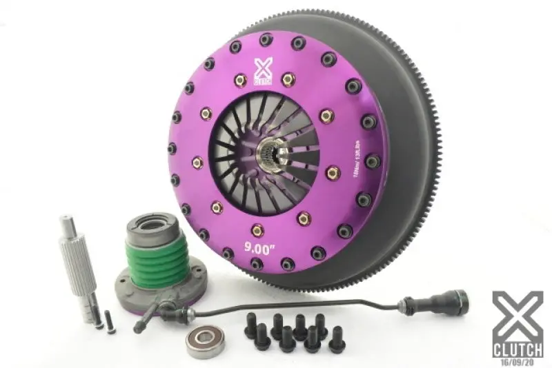 Xclutch Twin Solid Ceramic Clutch Kit For 2014–2019 Chevrolet Corvette C7 (6.2L V8, 9" Diameter) 1