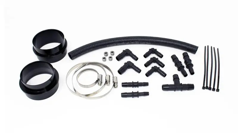 Torque Solution Black Recirculating Turbo Inlet Hose – 3-Inch Diameter For Subaru Wrx (2002–2007), Sti (2004–2020), Legacy Gt (2005–2009) 2