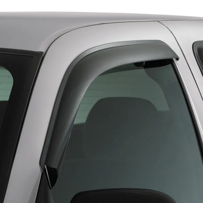 Avs Ventvisor Window Deflectors For 2009–2014 Ford F-150 Standard Cab – Smoke-Tinted Outside-Mount Pair 1