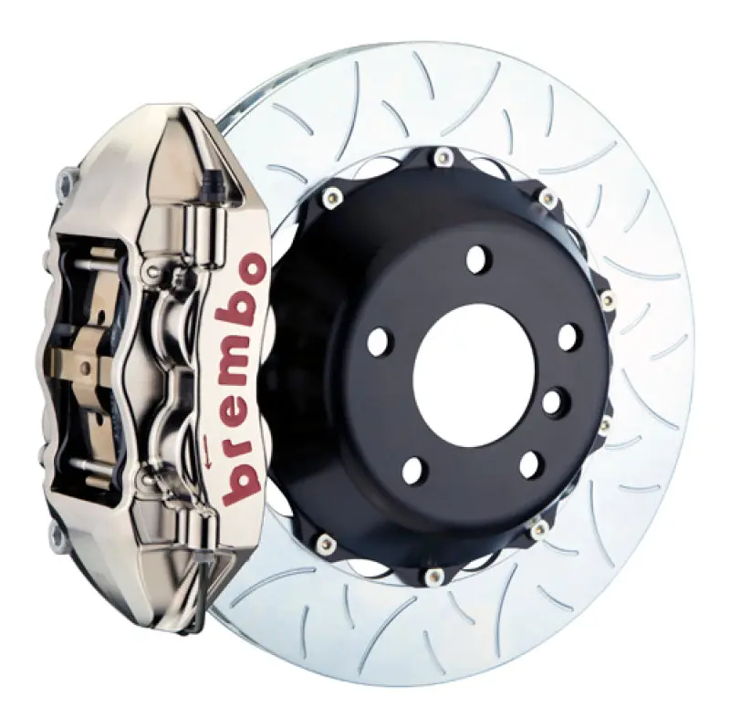 Brembo Gtr Rear Big Brake Kit For 1999–2004 Porsche 996 – 4-Piston Calipers, 345X28Mm Slotted Rotors 1