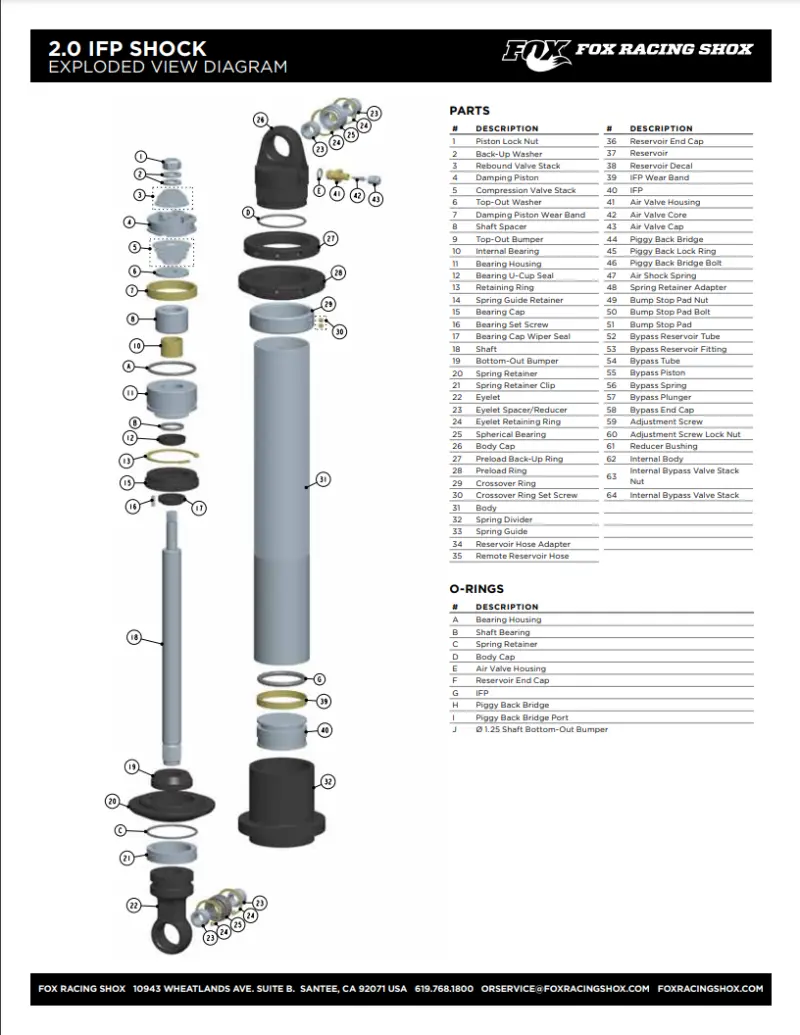 Fox Precision Valve – 1.600-Inch Outer Diameter, 0.504-Inch Inner Diameter, 0.008-Inch Wall Thickness 1