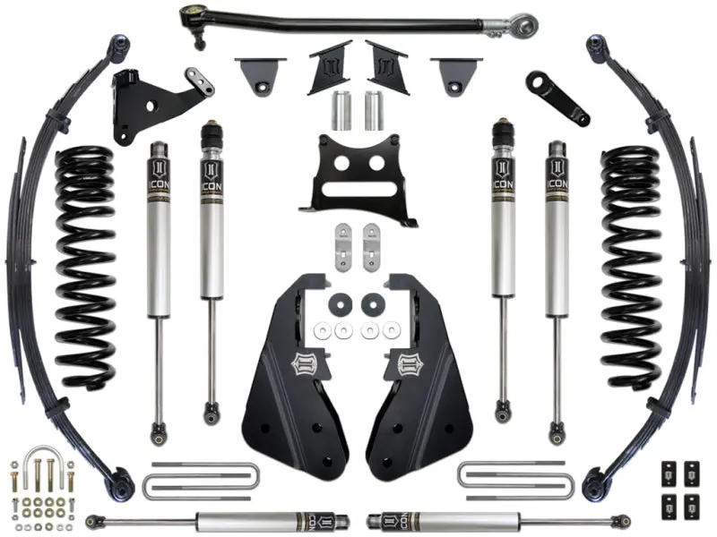Icon Stage 1 Suspension System For 2017+ Ford F-250/F-350 Super Duty – 7-Inch Lift Capability 1