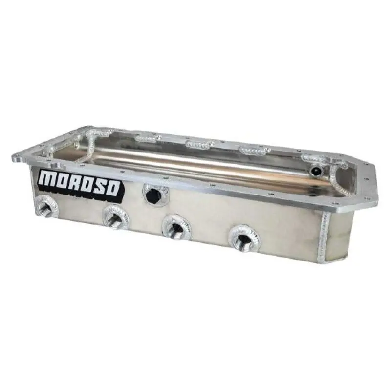 Moroso Aluminum Dry Sump Oil Pan For Chrysler Hellcat 6.2L Gen Iii Hemi – 4.75" Deep, Passenger-Side Pickup 1