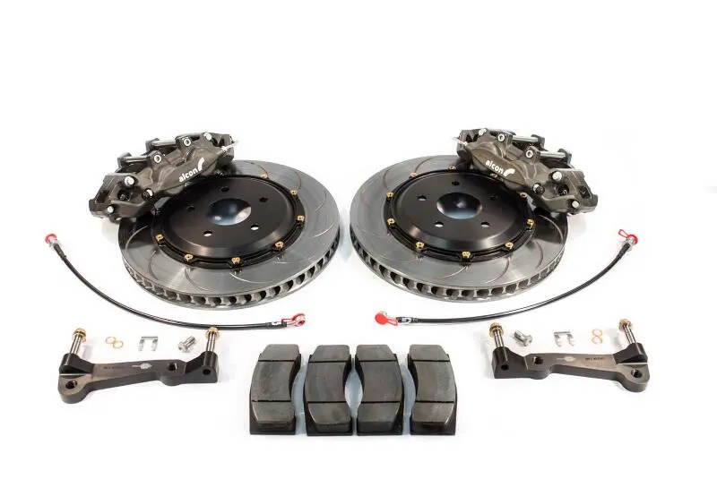 Alcon Chevy C8 (Aftermarket Wheels) 6 Piston 380X36Mm/4 Piston 390X29Mm Street Kit - Fr & Rr - Ano 1