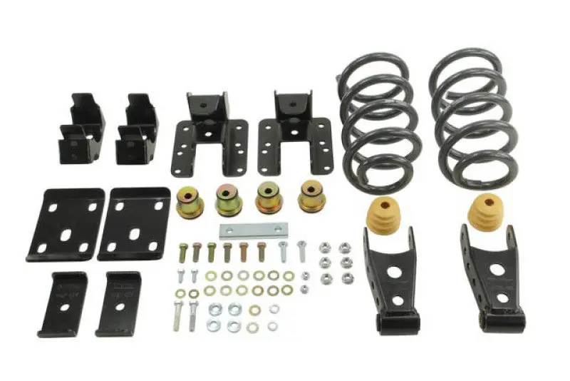 Belltech Lowering Kit For 2014 Chevrolet Silverado/Sierra Extended/Crew Cab 2Wd – 3" Or 4" Front / 4" Rear Drop 1
