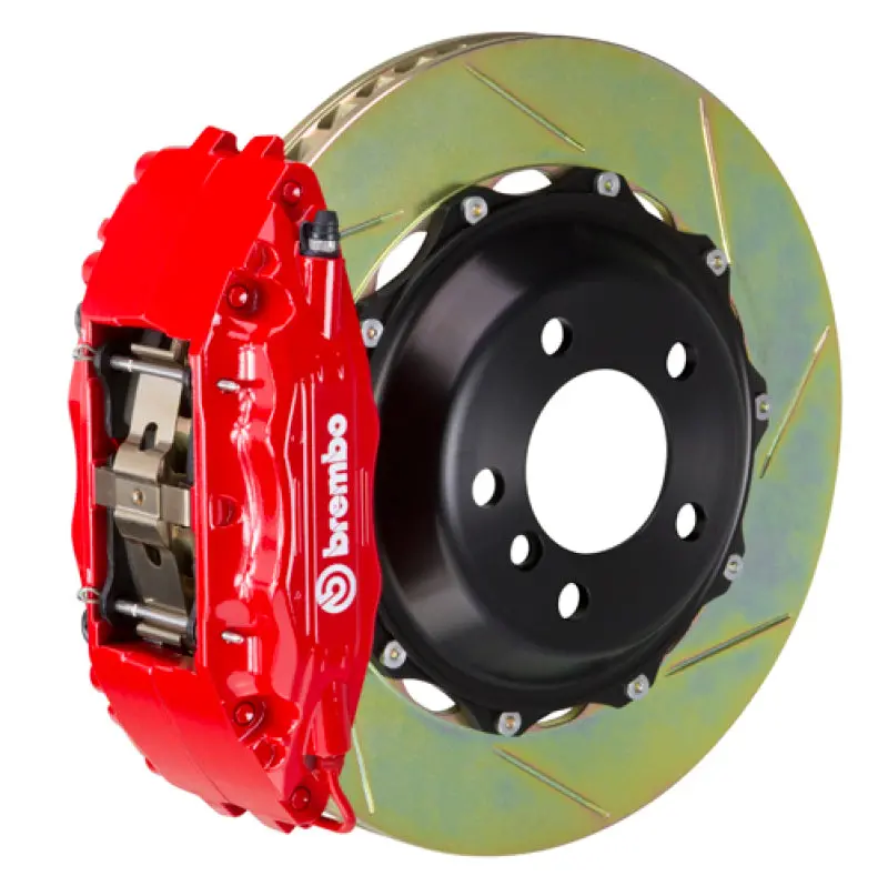 Brembo Gt Big Brake Kit For Tesla Model 3 Rwd – Front, 6-Piston Calipers, 355×32Mm Two-Piece Slotted Rotors 1