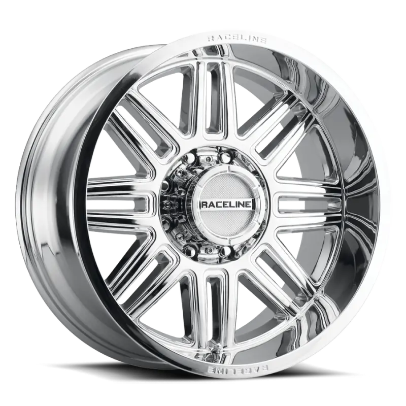 Raceline 948C Chrome Split-Rim Wheel – 17X8.5", 5X127, Zero Offset, 78.1Mm Bore 1