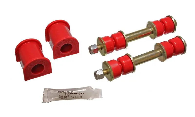Energy Suspension Red Polyurethane Front Sway Bar Bushings (20Mm) For 1986–1997 Nissan 720 & Hardbody 4Wd 1