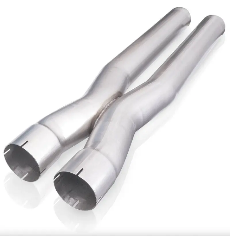 Stainless Works X-Pipe For Parallel Exhaust Systems — 3In Diameter, 4.125In Center-To-Center, 3In Id Expanded Inlets 1