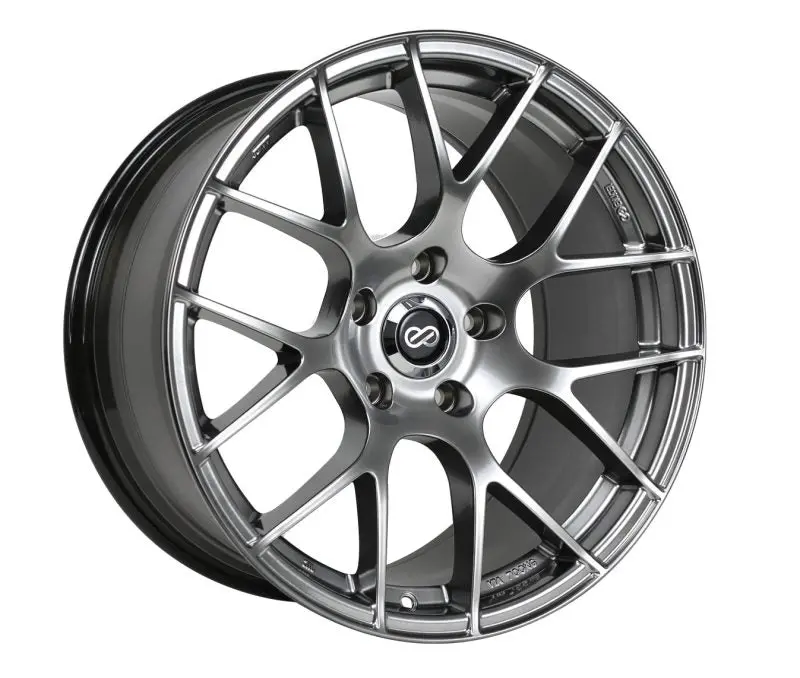Enkei Raijin 18X9.5 Inch Hyper Silver Alloy Wheel – 35Mm Offset, 5X112 Bolt Pattern, 72.6Mm Hub Bore 1